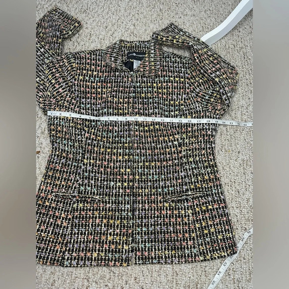 Sag Harbor multicolor Shirt Jacket size 6P - Picture 7 of 7